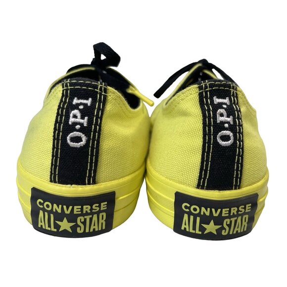 Converse OPI Sneaker Pump up the Volume Yellow Neon 165660C Low Top Men 7 Wmn 9 - Picture 6 of 9
